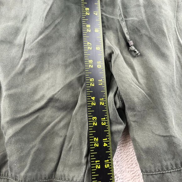 Banana Republic Mens Cargo Jogger Pants Large Green Pull On Drawstring Casual - Picture 6 of 16